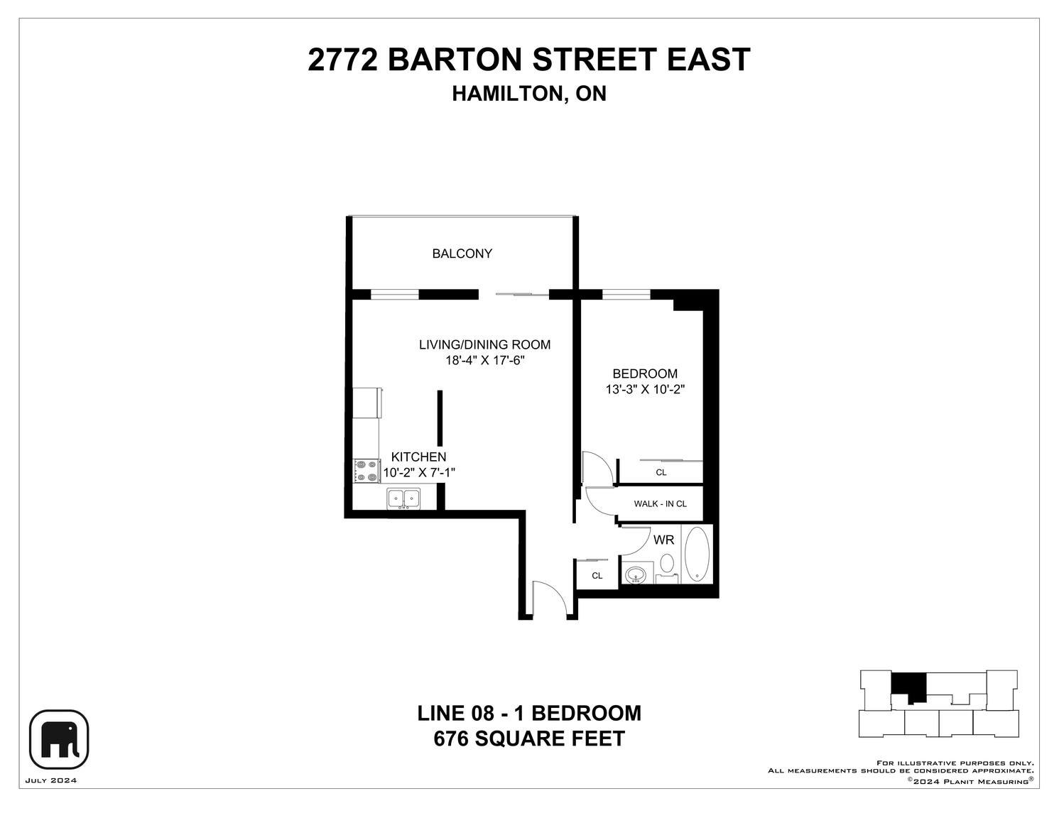 1504-2772 Barton Street E, Hamilton, ON, L8E 3P5