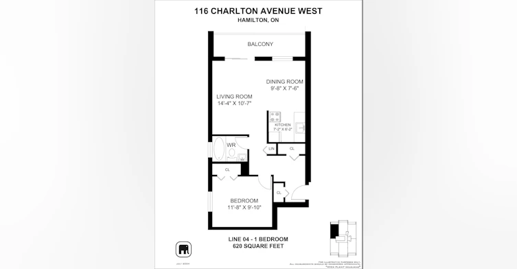 0606-116 Charlton Avenue W, Hamilton, ON, L8P 2C6 - 4
