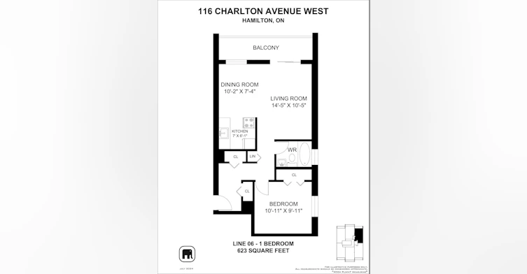 0606-116 Charlton Avenue W, Hamilton, ON, L8P 2C6 - 6