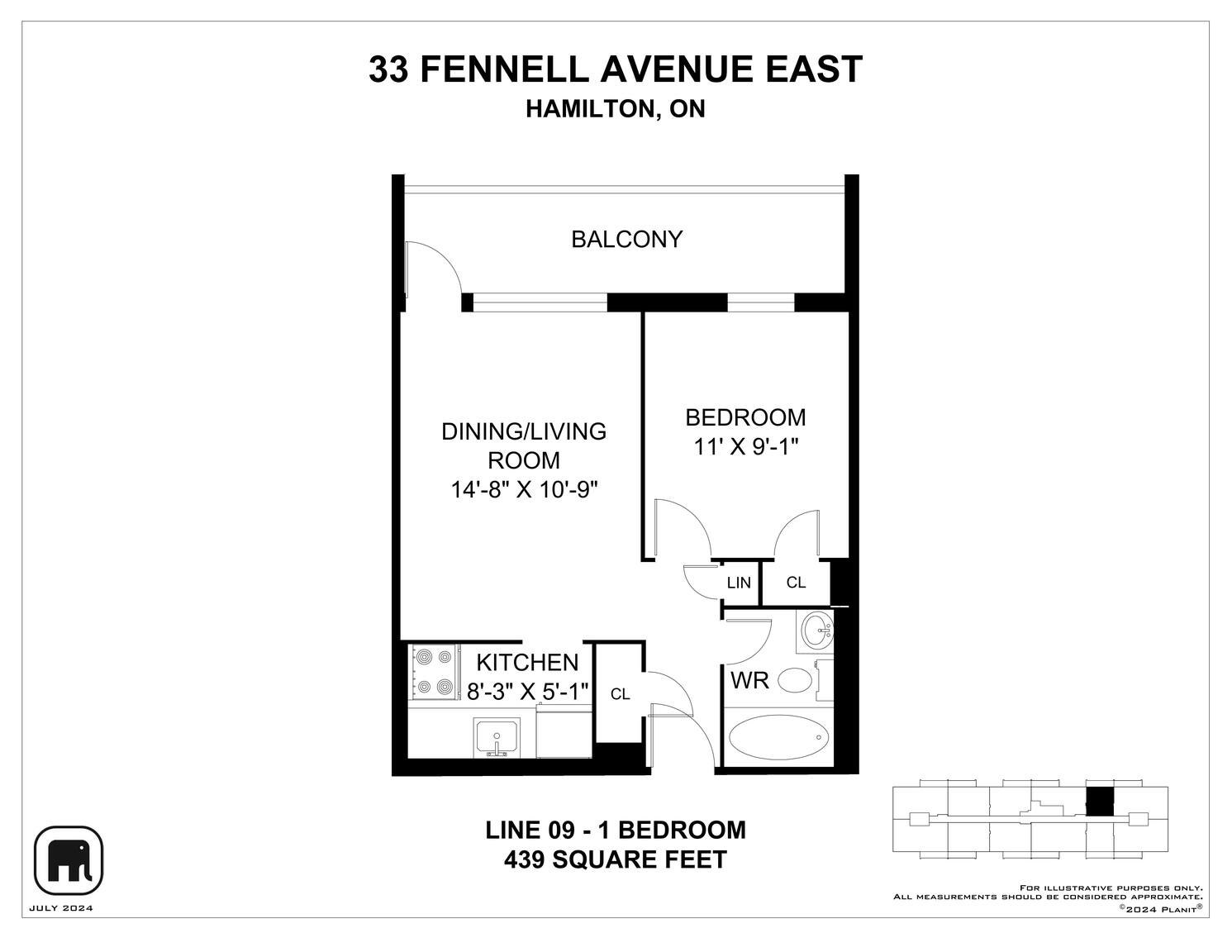1109-33 Fennell Avenue East, Hamilton, ON, L9A 1R6
