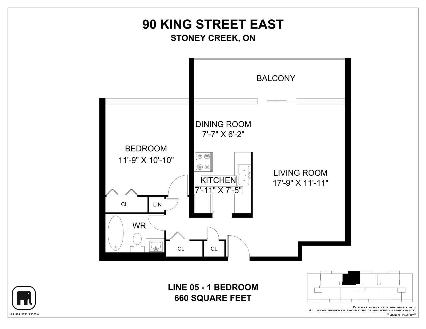 0107-90 King Street East, Hamilton, ON, L8G 1K7