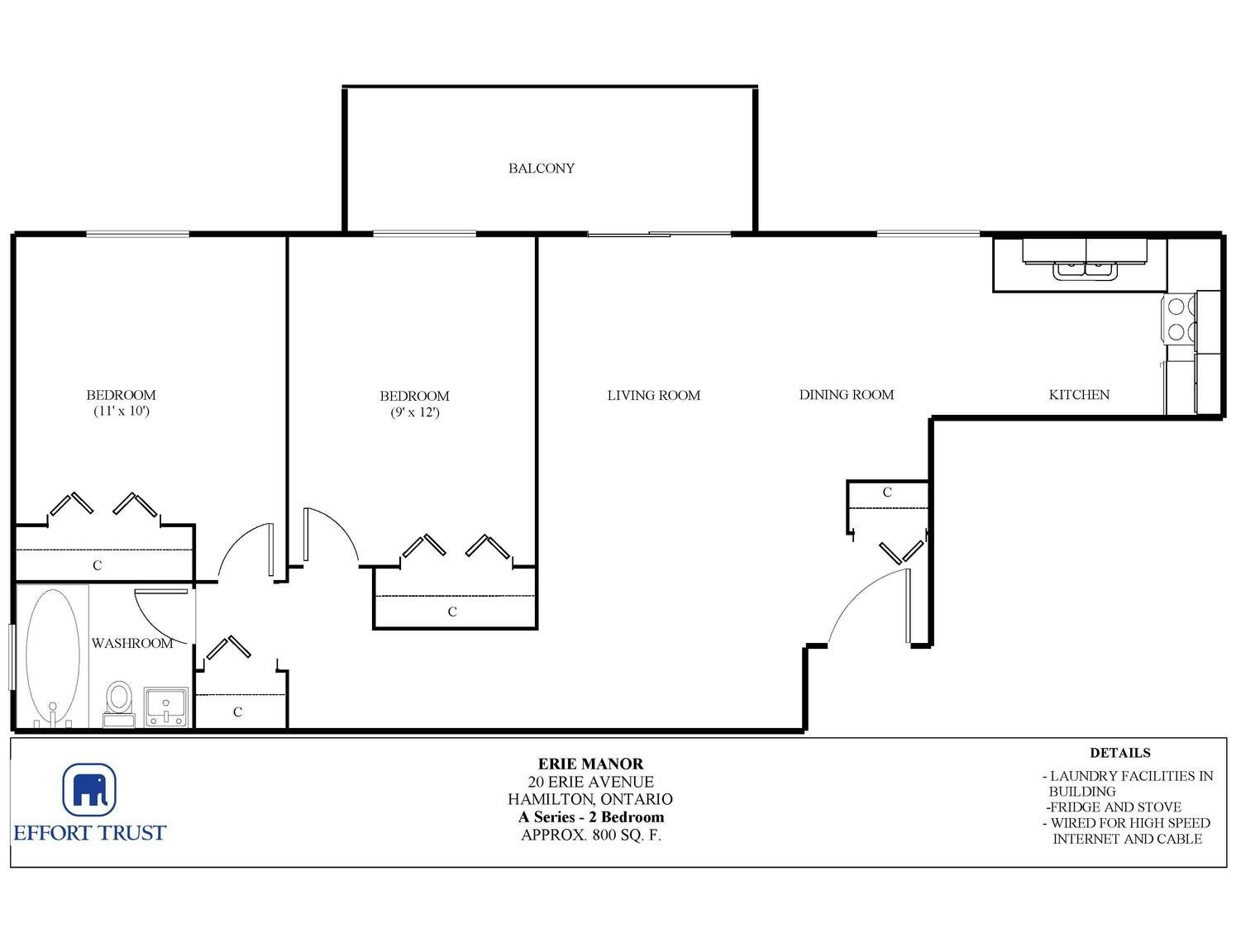 0406-20 Erie Avenue, Hamilton, ON, L8N 2W6