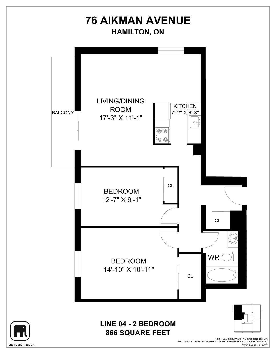 0204-76 Aikman Avenue, Hamilton, ON, L8M 1P9