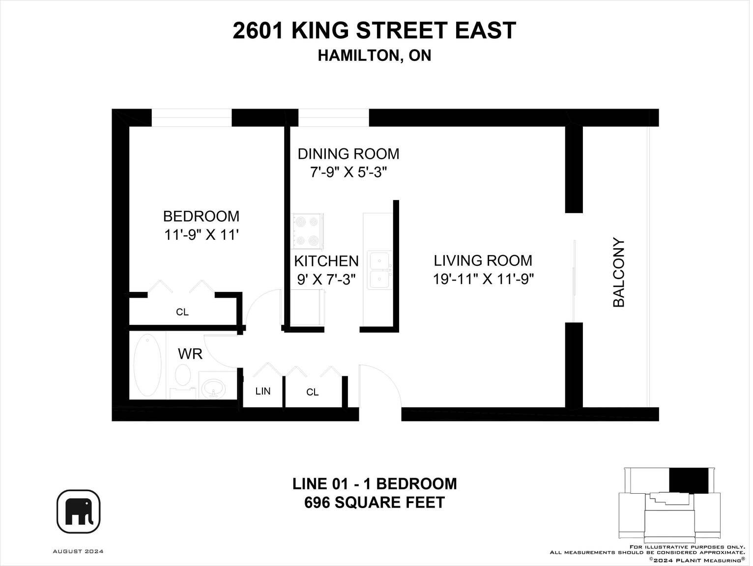 0204-2601 King Street East, Hamilton, ON, L8K 1Y4
