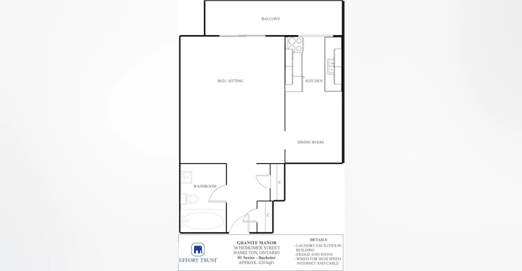 0106-36 Herkimer Street, Hamilton, ON, L8P 2G4