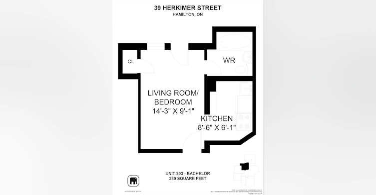 0203-39 Herkimer Street, Hamilton, ON, L8P 2G3