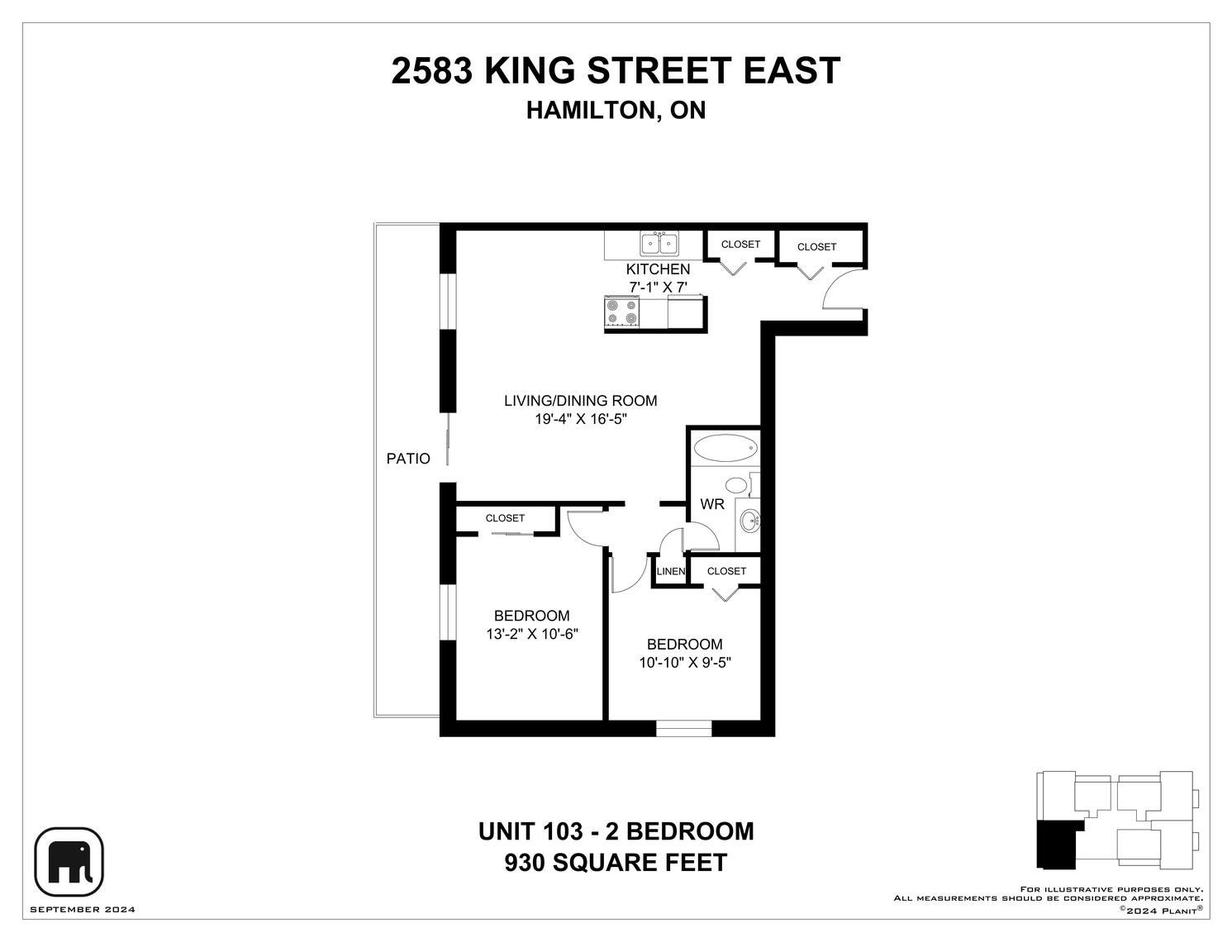 0307-2583 King Street East, Hamilton, ON, L8K 1Y4