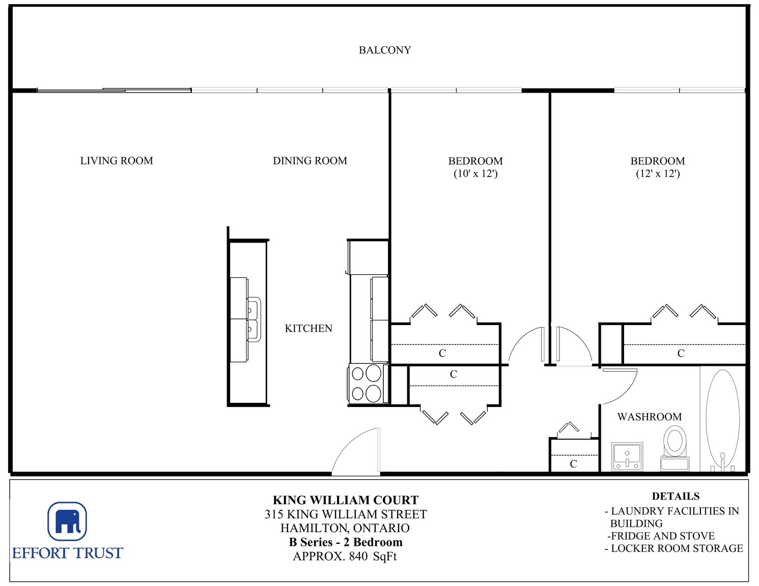 4J-315 King William Street, Hamilton, ON, L8L 1P2