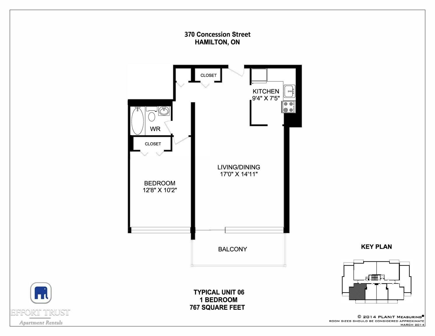 0106-370 Concession Street, Hamilton, ON, L9A 1B6