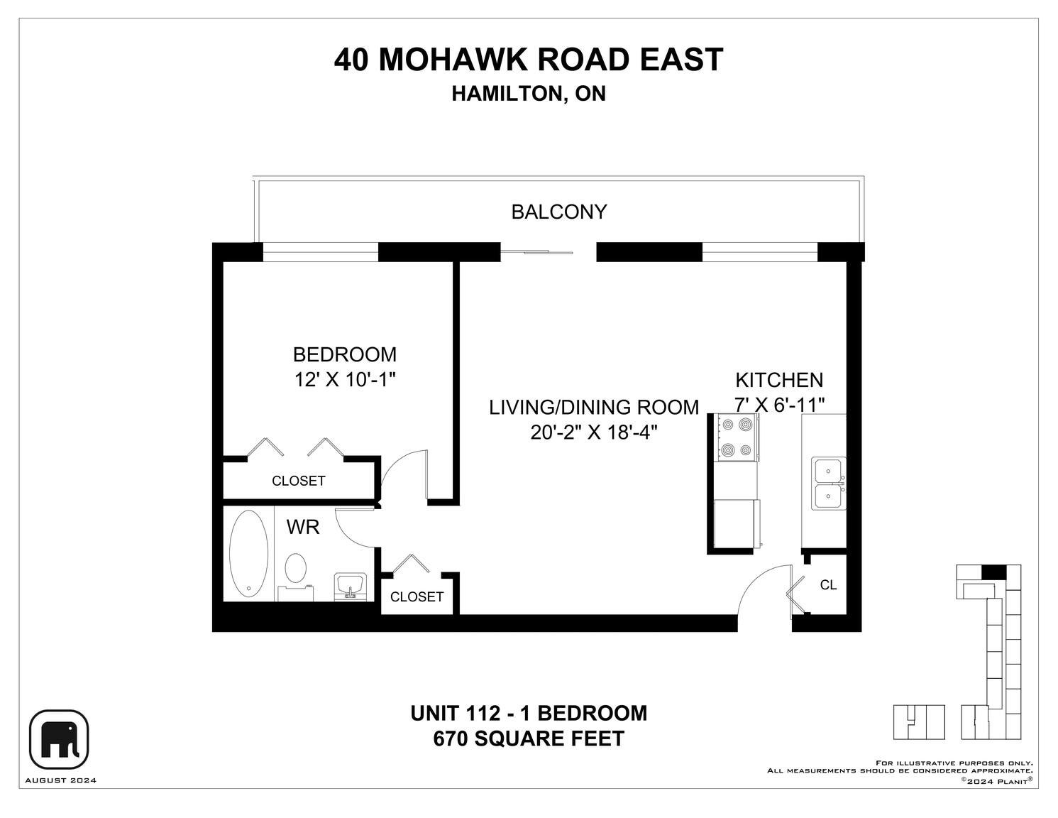 0210-40 Mohawk Road East, Hamilton, ON, L9A 2G7