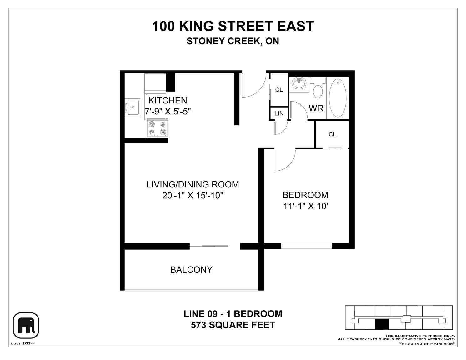 0209-100 King Street East, Hamilton, ON, L8G 1K8
