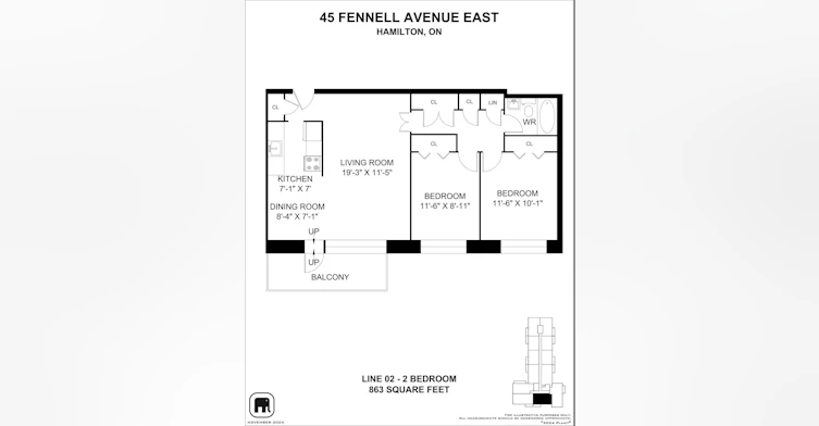 0203-45 Fennell Avenue East, Hamilton, ON, L9A 1R7 - 8
