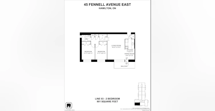 0203-45 Fennell Avenue East, Hamilton, ON, L9A 1R7 - 6