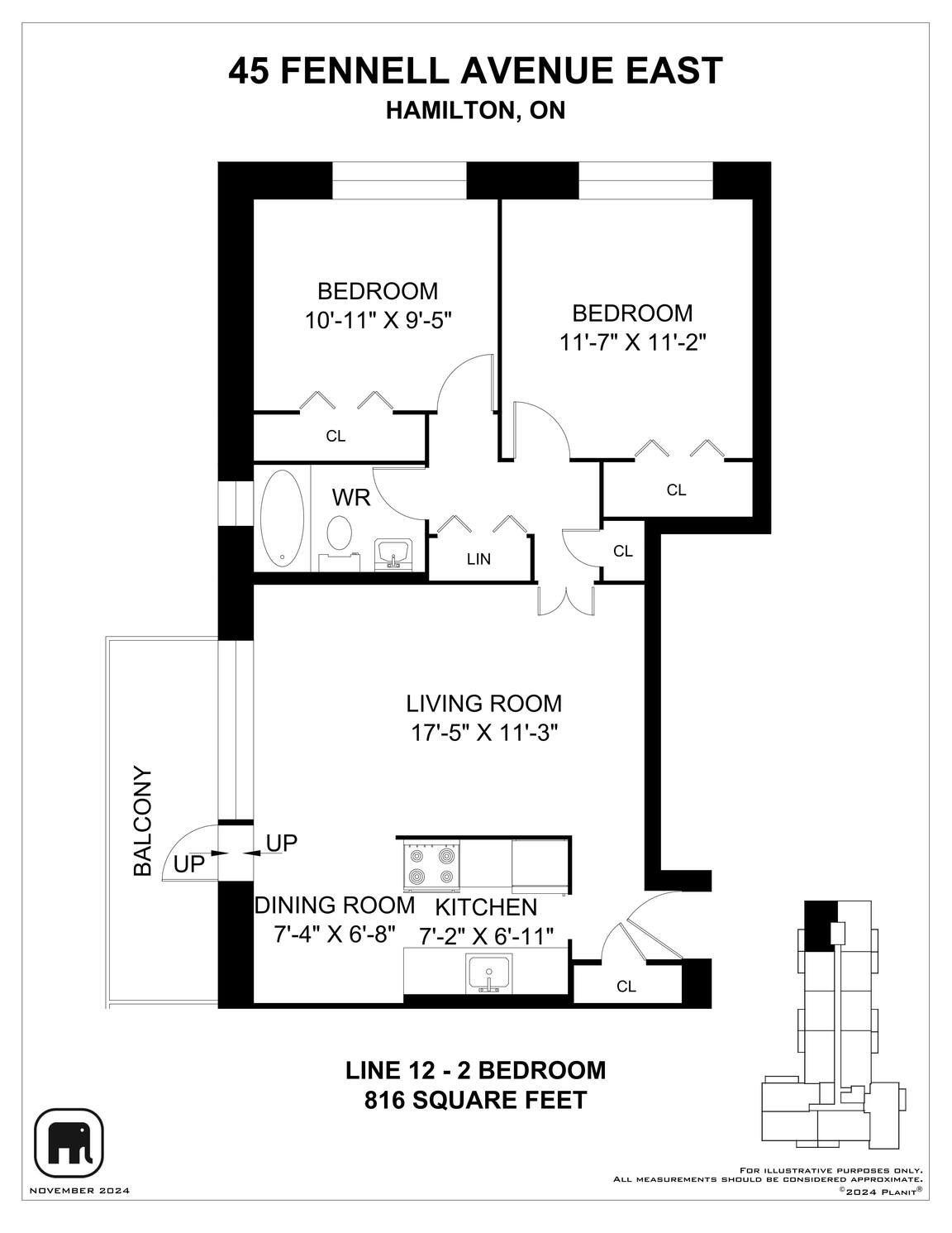 0411-45 Fennell Avenue East, Hamilton, ON, L9A 1R7