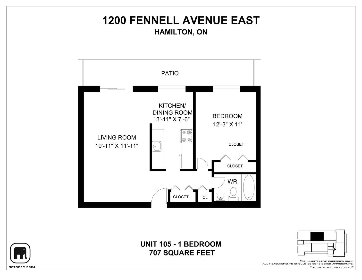 0203-1200 Fennell Avenue East, Hamilton, ON, L8T 1T2