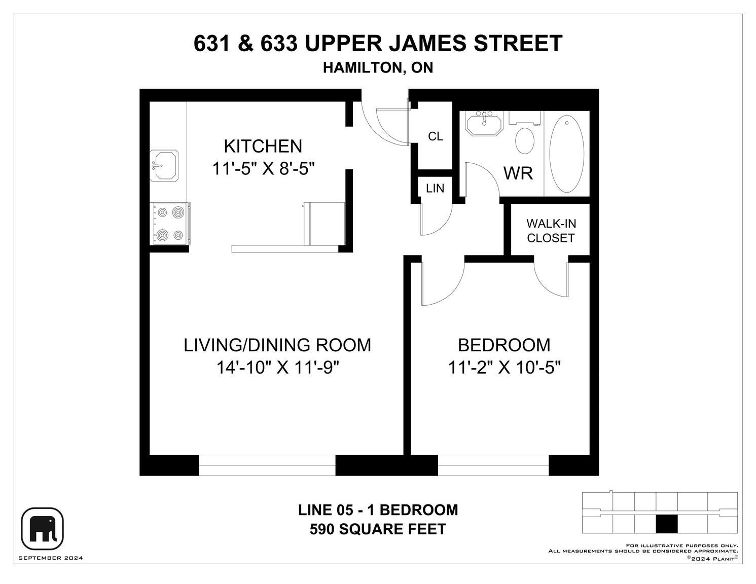 307-633 Upper James Street, Hamilton, ON, L9C 2Y9