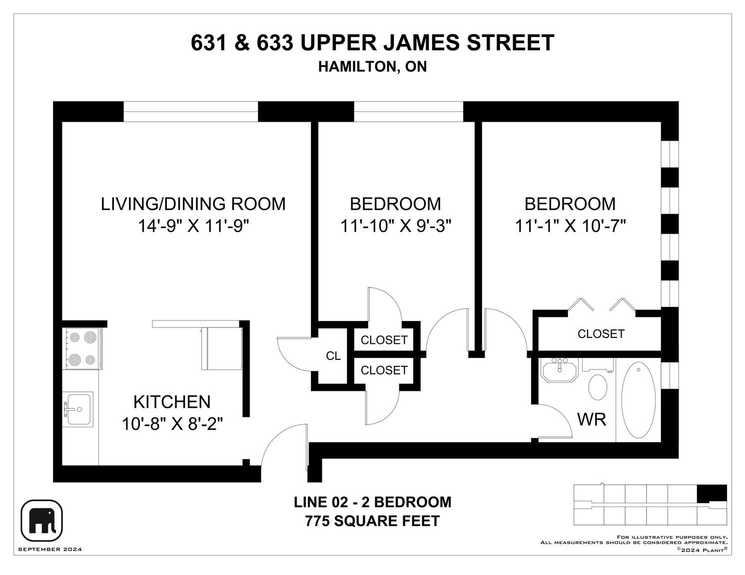0201-633 Upper James Street, Hamilton, ON, L9C 2Y9