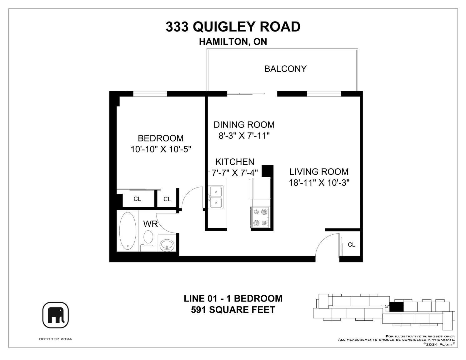 0303-333 Quigley Road, Hamilton, ON, L8K 6E8