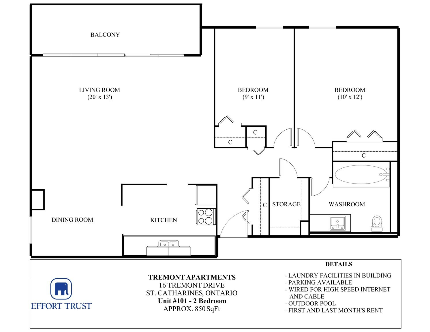 0101-16 Tremont Drive, St. Catharines, ON, L2T 3A9