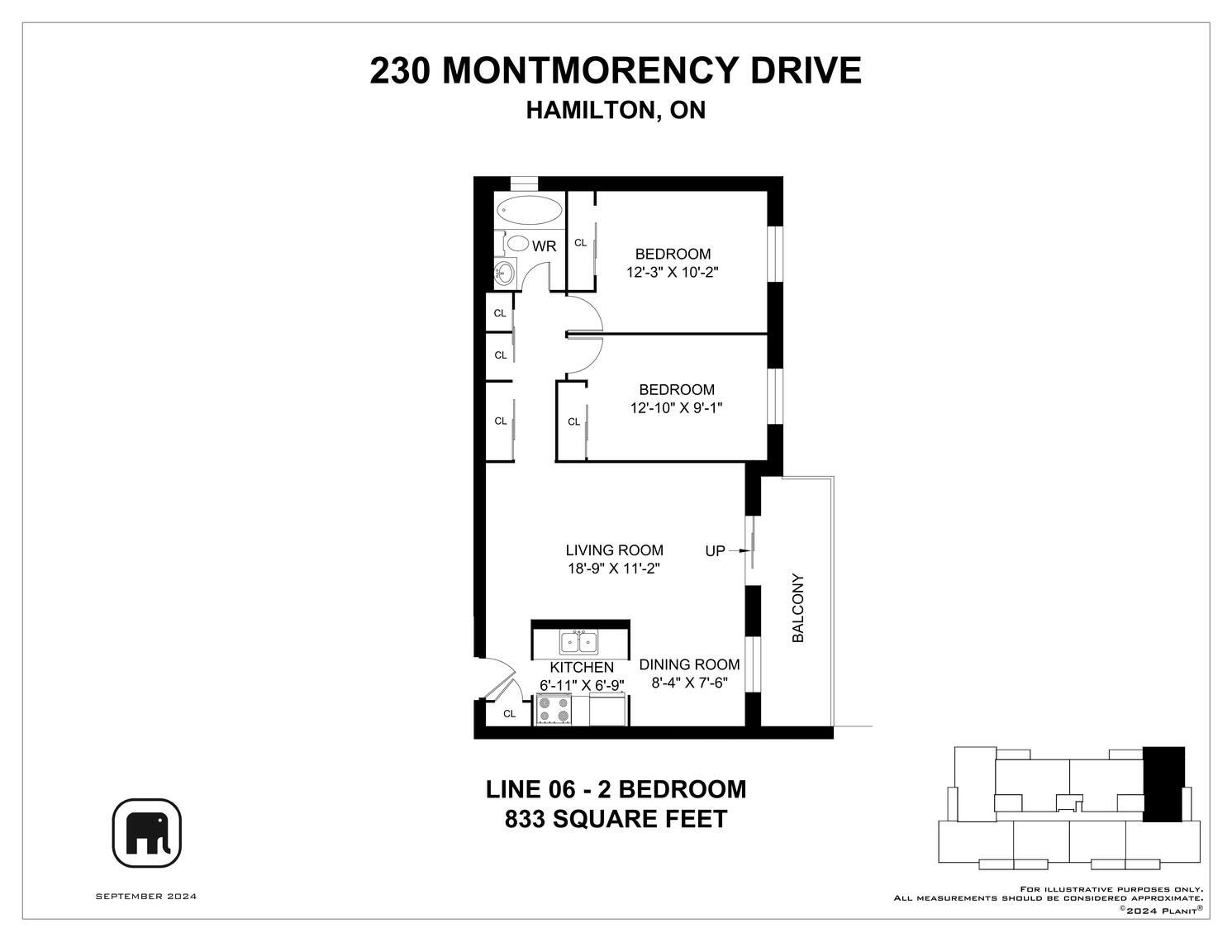 0403-230 Montmorency Drive, Hamilton, ON, L8K 5H2