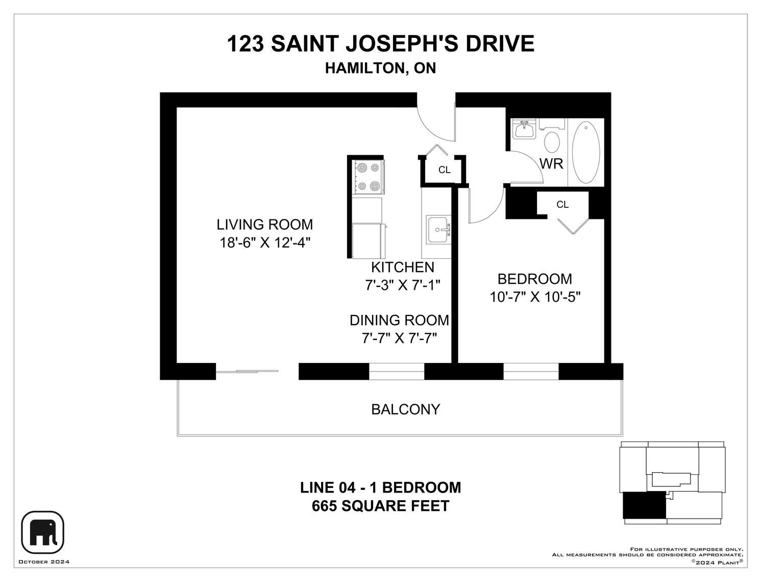 0303-123 St. Joseph's Drive, Hamilton, ON, L8N 2G1