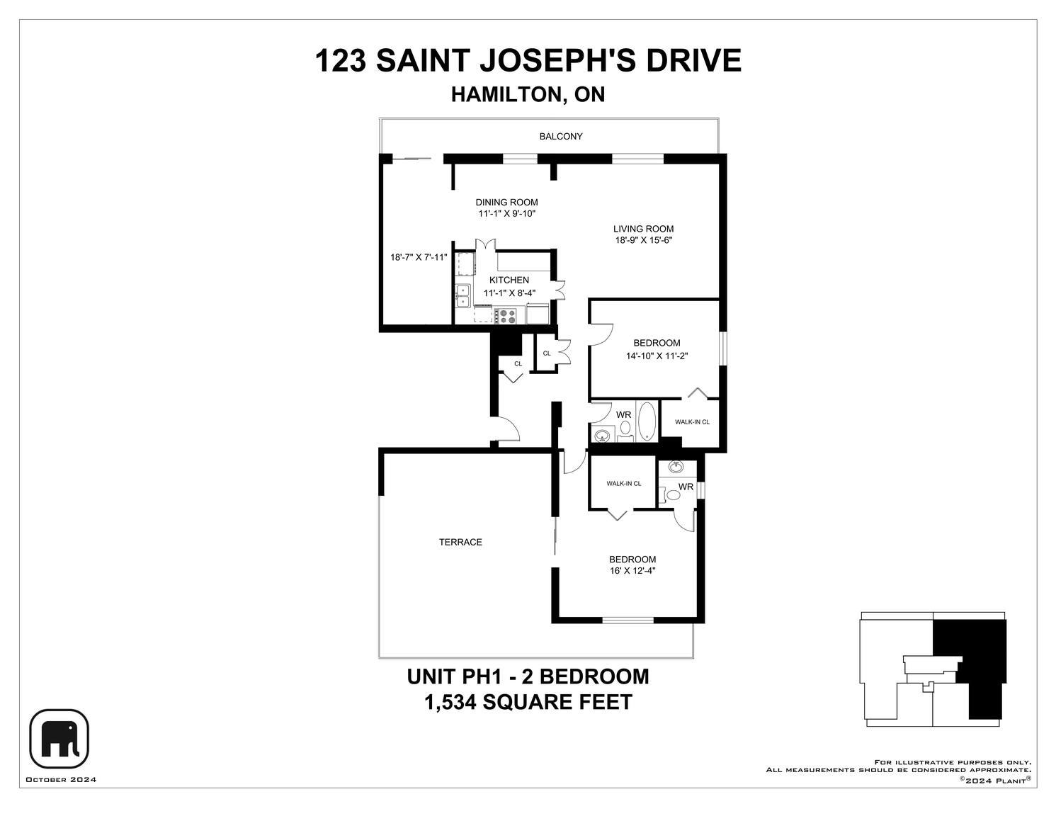 0301-123 St. Joseph's Drive, Hamilton, ON, L8N 2G1