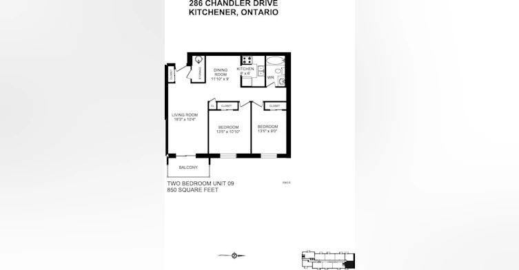 102-286 Chandler Drive, Kitchener, ON, N2E 3J8 - 4