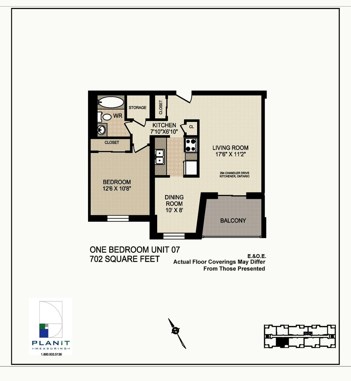 803-294 Chandler Drive, Kitchener, ON, N2E 2K1 - 10