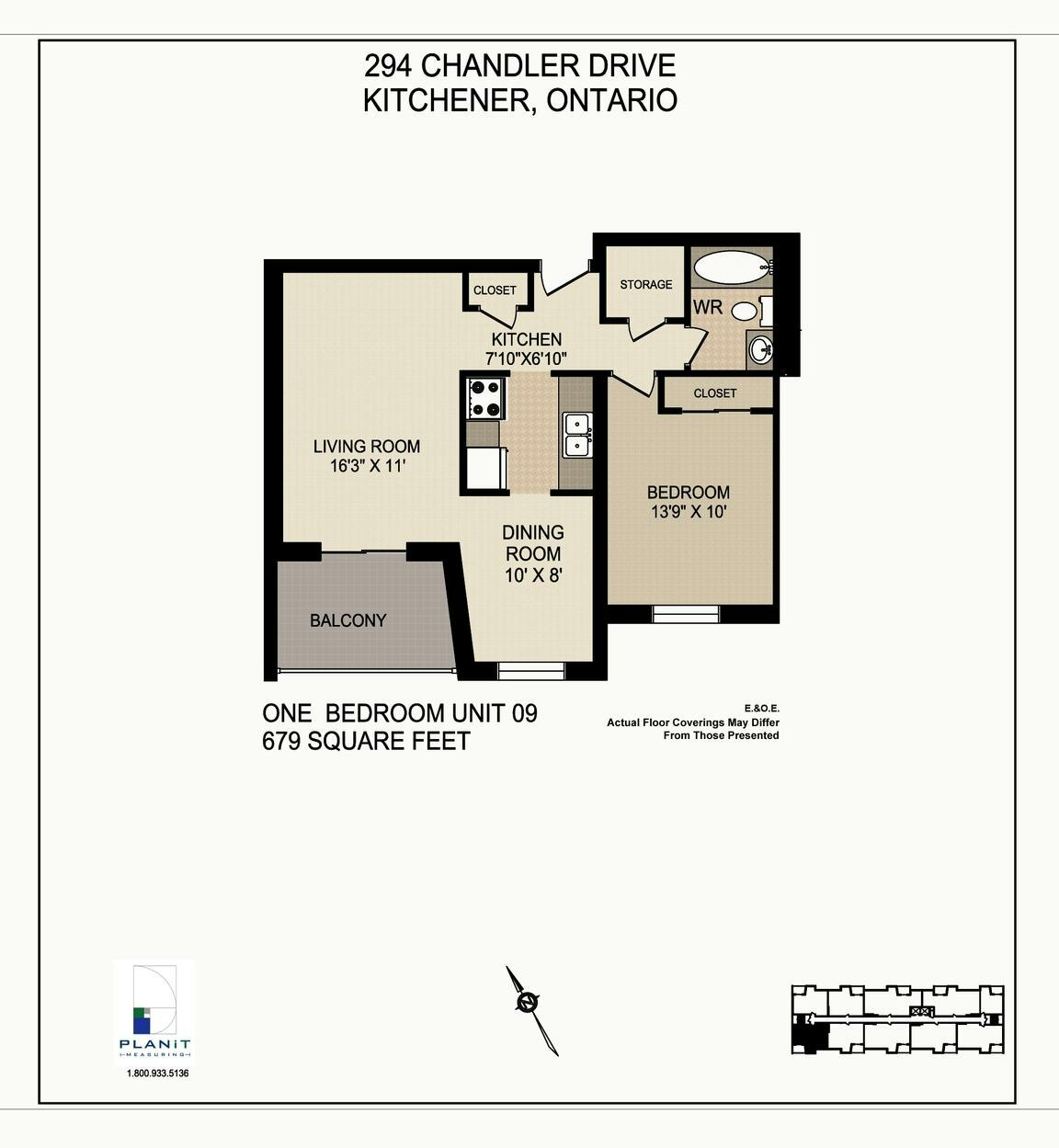 1006-294 Chandler Drive, Kitchener, ON, N2E 2K1 - 34