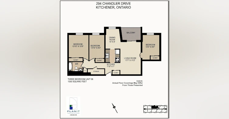 1307-294 Chandler Drive, Kitchener, ON, N2E 2K1 - 24