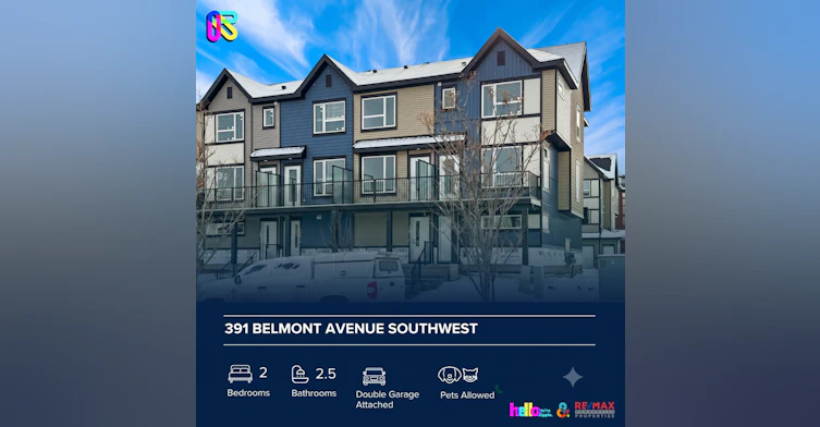 391 Belmont Avenue Southwest, Calgary, AB, T2X 4A6