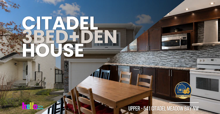 Upper-541 Citadel Meadow Bay Northwest, Calgary, AB, T3G 4Y9