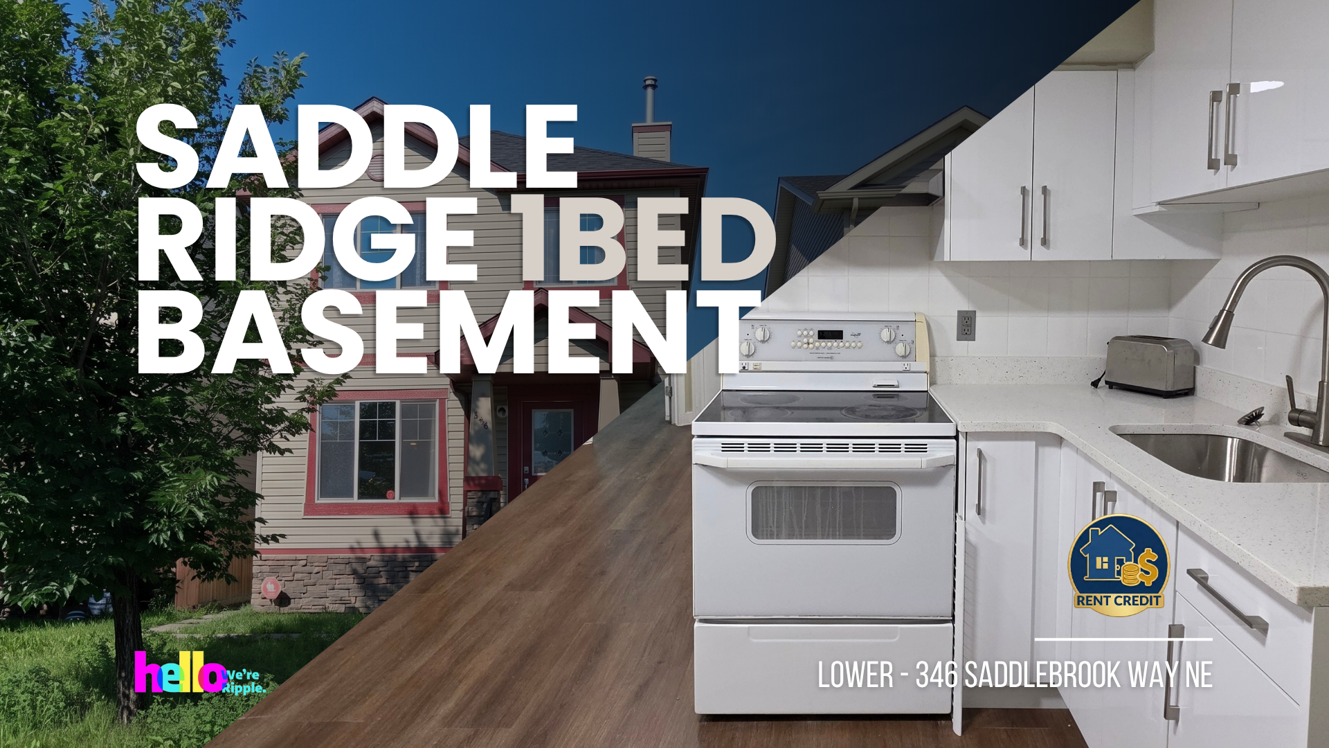 Lower-346 Saddlebrook Way Northeast, Calgary, AB, T3J 0B4