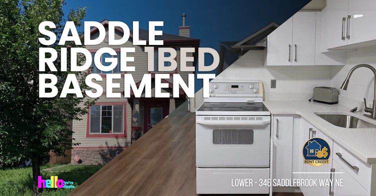 Lower-346 Saddlebrook Way Northeast, Calgary, AB, T3J 0B4