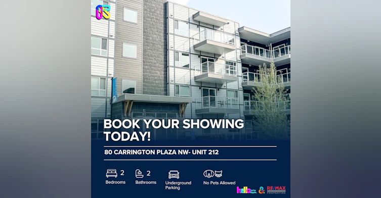 212-80 Carrington Plaza Northwest, Calgary, AB, T3P 1X6