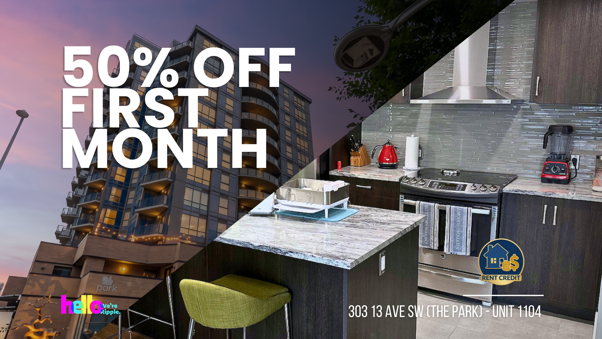 1104-303 13 Avenue Southwest, Calgary, AB, T2R 0Y9 - 5