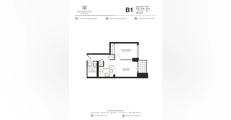 B1-50 John Street, Toronto, ON, M5V 3T5 - 2