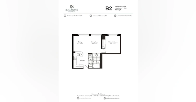 B2-50 John Street, Toronto, ON, M5V 3T5 - 8