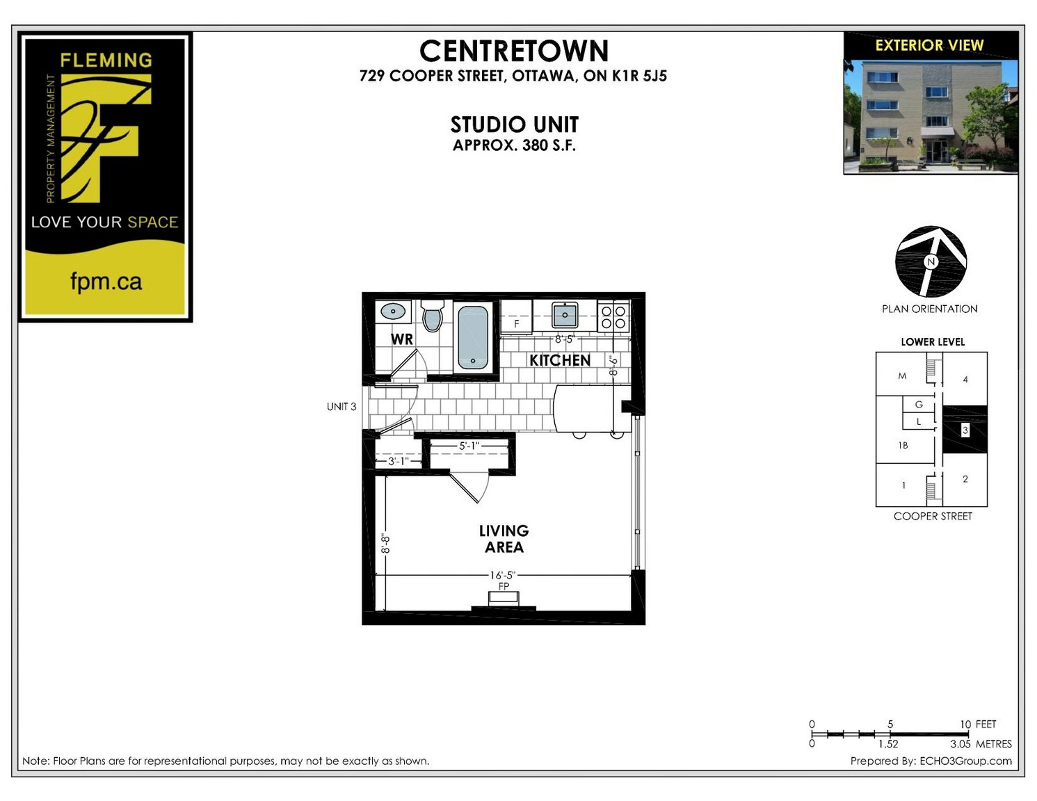 3-729 Cooper Street, Ottawa, ON, K1R 5J5 - 6