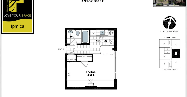 3-729 Cooper Street, Ottawa, ON, K1R 5J5 - 6