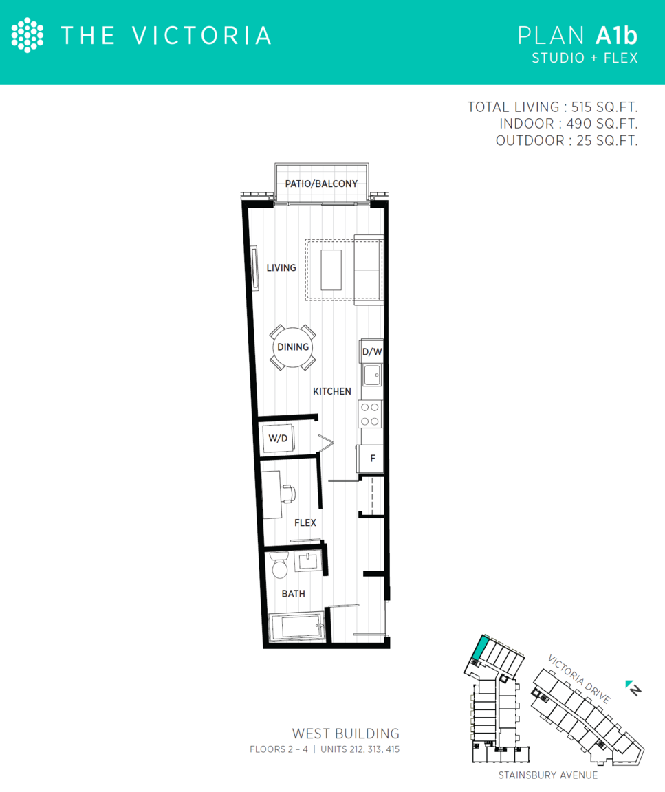 W313-3655 Victoria Drive, Vancouver, BC, V5N 5K9 - 3