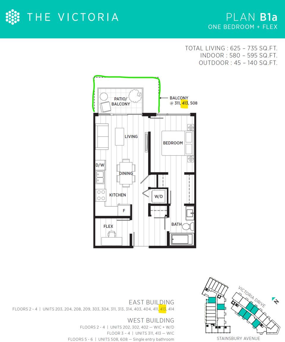 E413-3655 Victoria Drive, Vancouver, BC, V5N 5K9 - 2
