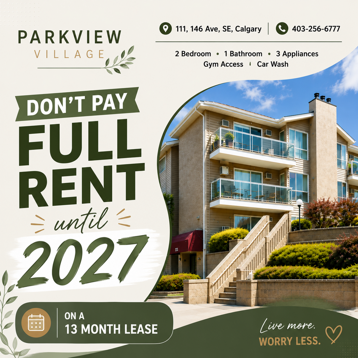 111 146 Avenue SE, Calgary, AB, T2X 1Z1