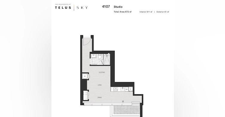 4107-655 Centre Street SW, Calgary, AB, T2G 1S6
