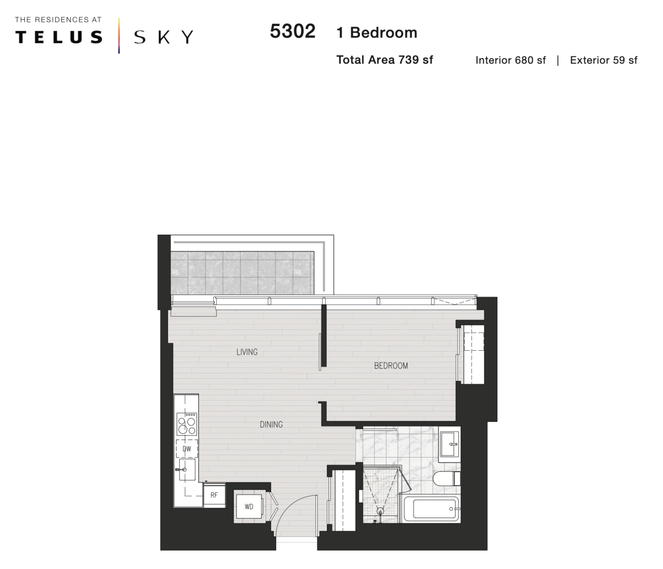 5302-655 Centre Street South, Calgary, AB, T2E 2P6