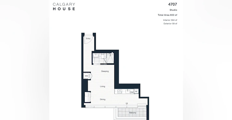 4707-655 Centre Street SW, Calgary, AB, T2G 1S6
