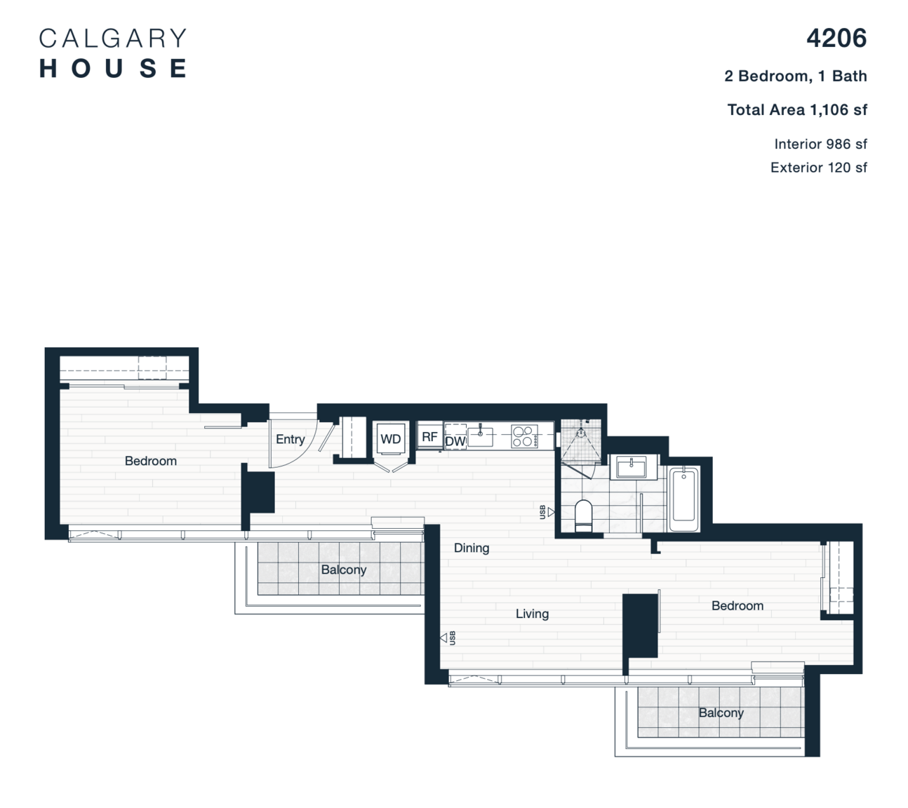 4206-655 Centre Street South, Calgary, AB, T2E 2P6