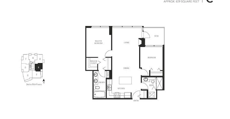 1105-2289 Yukon Crescent, Burnaby, BC, V5C 0B2 - 19