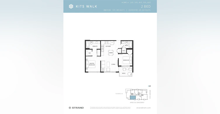 305-2075 W 12th Avenue, Vancouver, BC, V6J 2G3 - 2