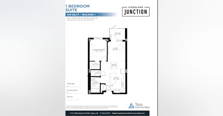 106, 403, 607-7885 Macleod Trail SW, Calgary, AB, T2H 0K7 - 9